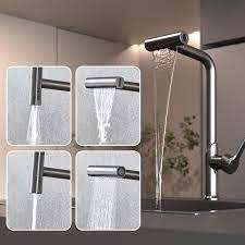 Grifo HydroFlex 3 modos de agua para ahorro inteligente en cocina