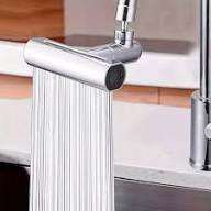 Grifo inteligente HydroFlex con 3 modos para ahorro de agua en cocina