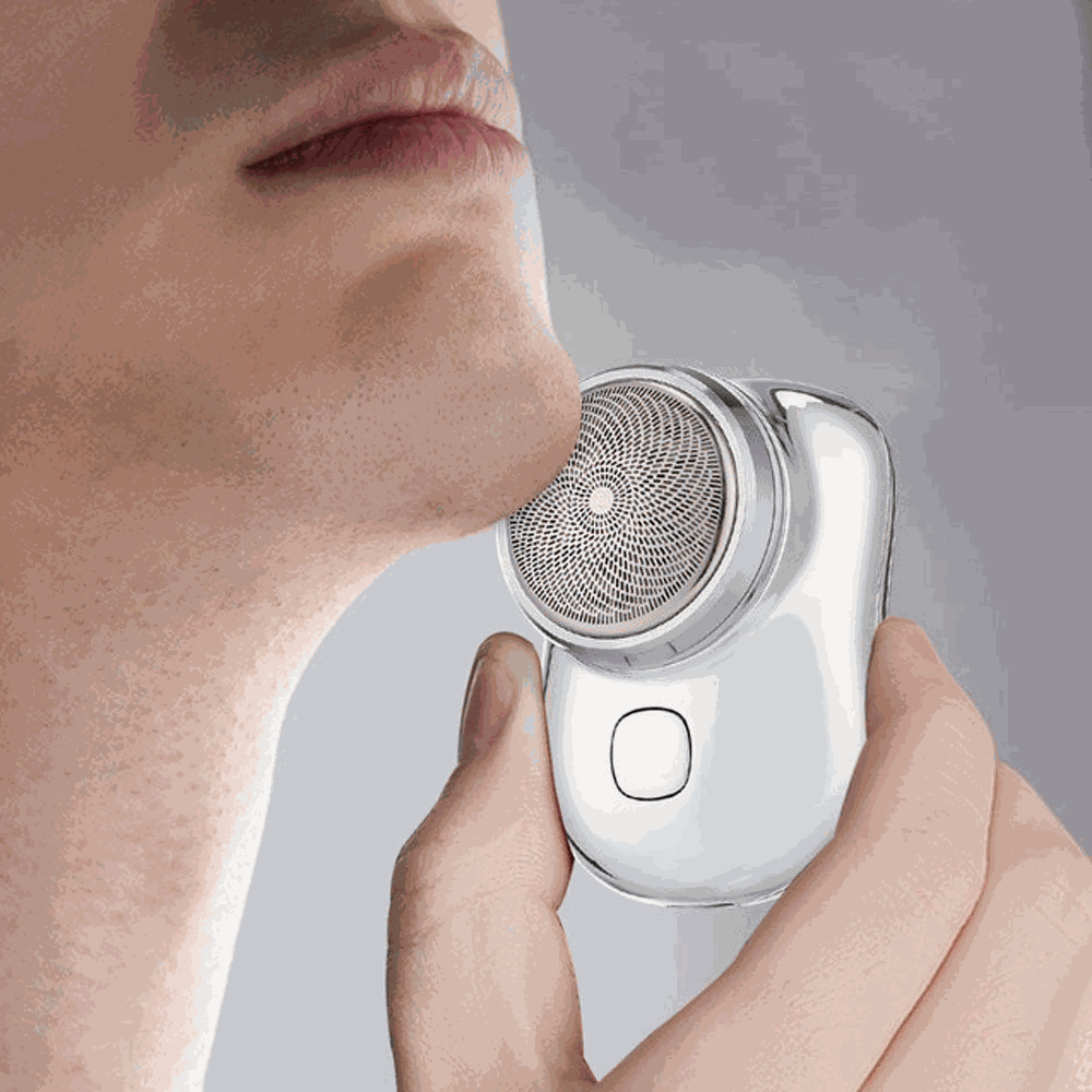 Mini Afeitadora Portátil 7200RPM para afeitado profesional sin irritación