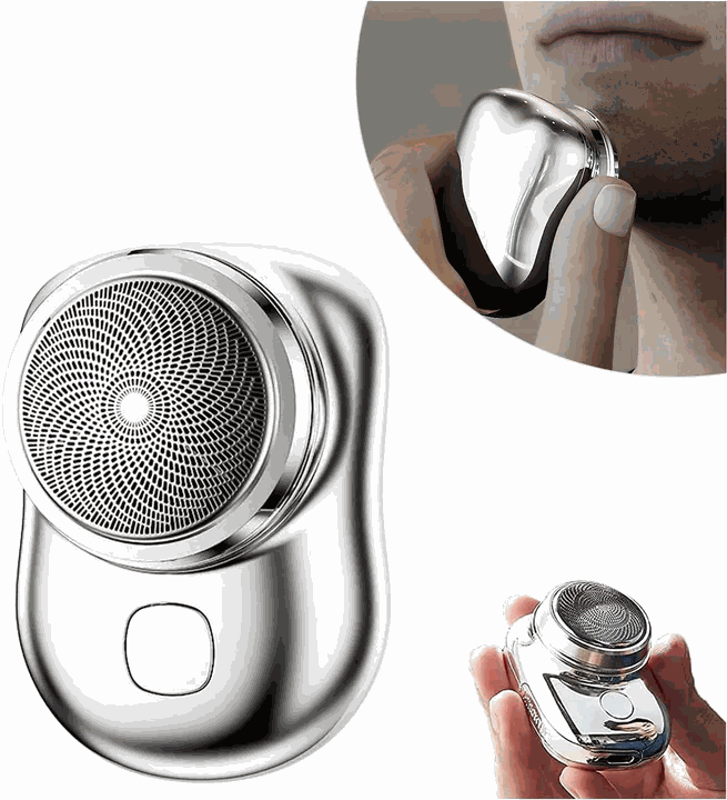 Mini Afeitadora Portátil 7200RPM para afeitado profesional sin irritación